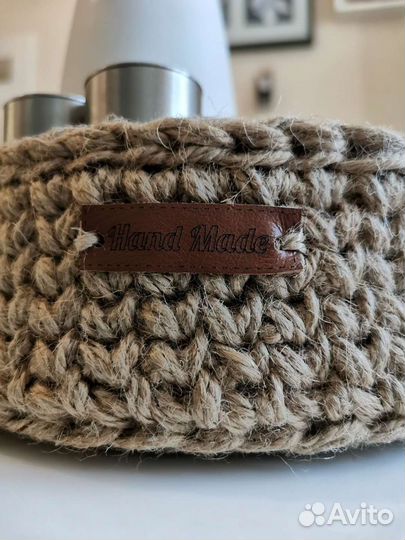 Корзина из джута