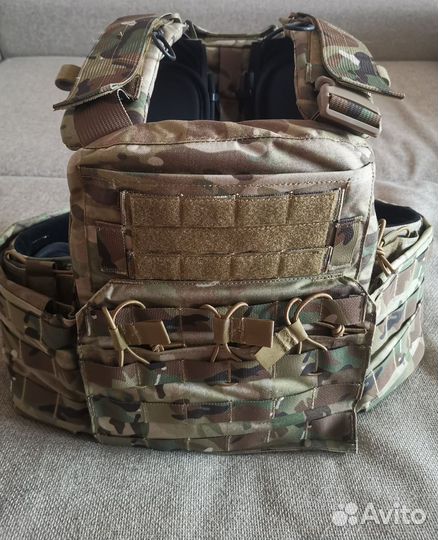 Бронежилет плитник корсетный CPC мультикам