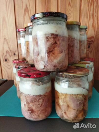 Домашняя тушенка свиная