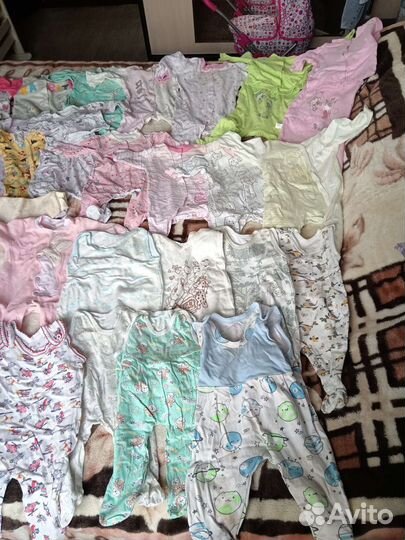 Вещи на девочку от 0 до года