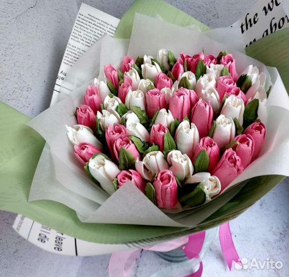 Букет из зефира