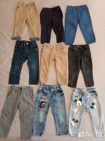 Рубашки, брюки 86р