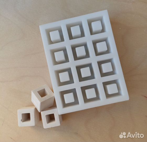 Силиконовая форма мини-кирпичики