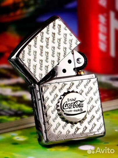 Зажигалка zippo - Coca Cola