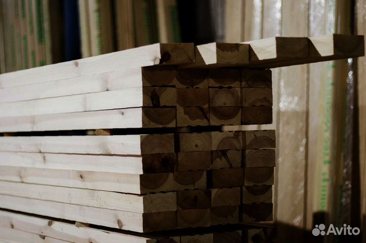 Брус из лиственницы 100x100 мм с доставкой