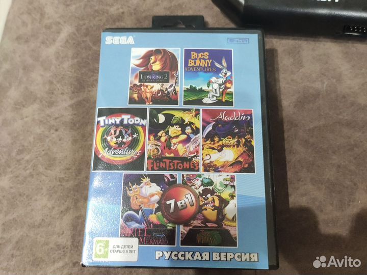 Игровая приставка dendy sega