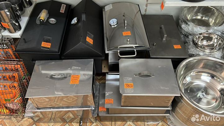 Коптильня новая