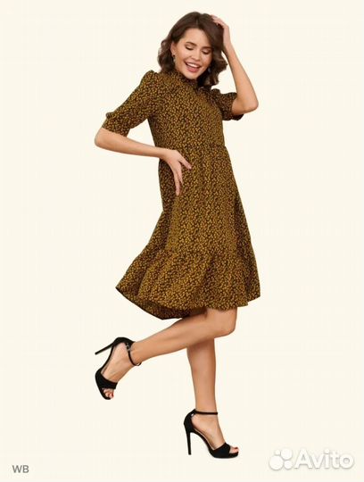 Платье сарафан летнее женское лёгкое 42