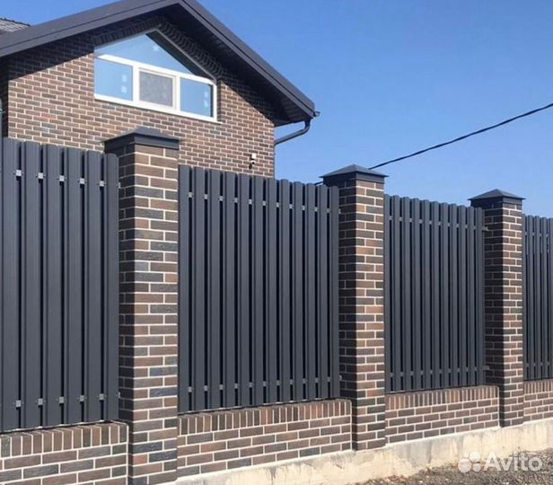 Евроштакетник для забора