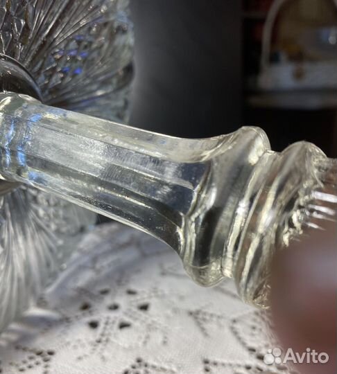 Ваза для фруктов старинная,первая треть 19 в