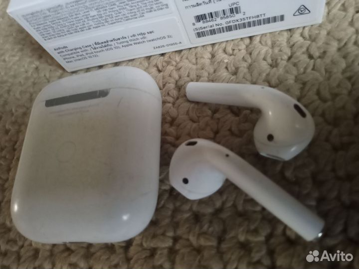 Наушники apple air pods 2