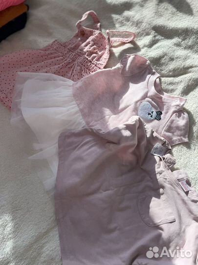 Пакет вещей на девочку 74-80