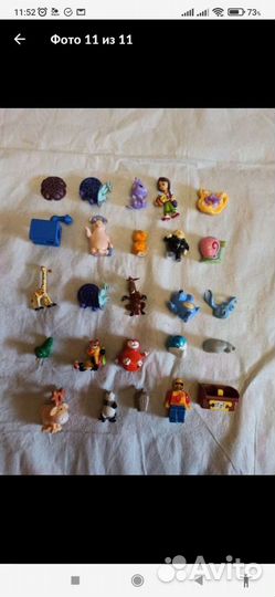 Фигурки из киндеров