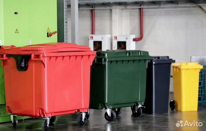 Пластиковый контейнер 1100л. Арт. 8745