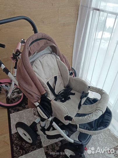 Детская коляска 3 в1 Vaster Verdi