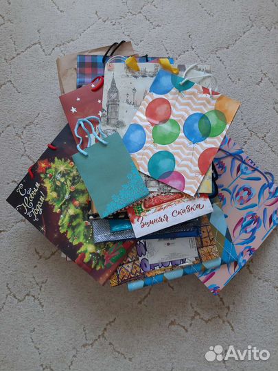 Подарочные пакеты