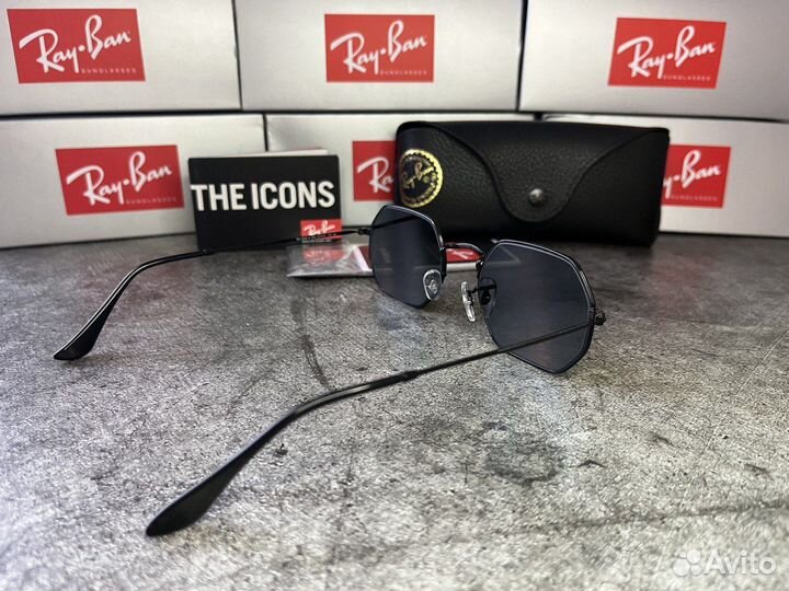 Солнцезащитные очки Ray ban octagonal/black