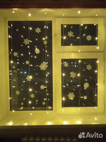 Гирлянда-штора