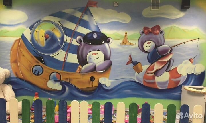 Художник роспись стен