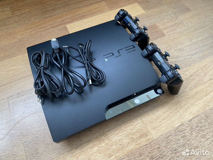 Sony playstation 3 PS3 Slim (прошитая) + игры