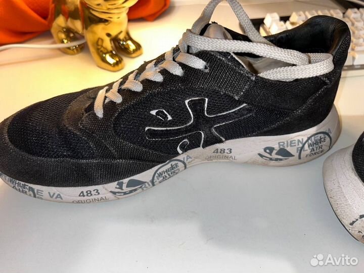 Кроссовки premiata(черные)