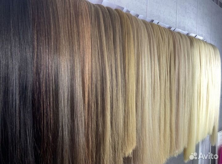 Волосы для наращивания в наличии