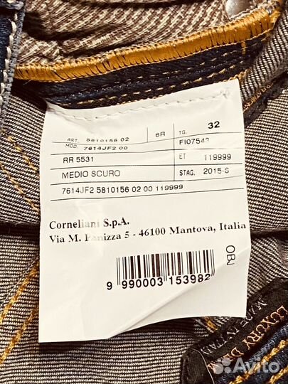 Джинсы Corneliani. Италия. Размер 32