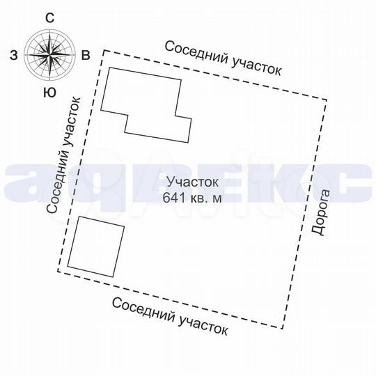 Дача 49 м² на участке 6,4 сот.