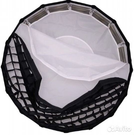 Софтбокс NiceFoto Beauty dish LED-60cm (с сотами)