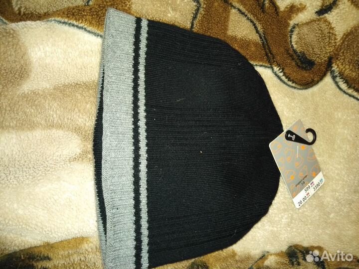 Шапка детская на мальчика демисезонная