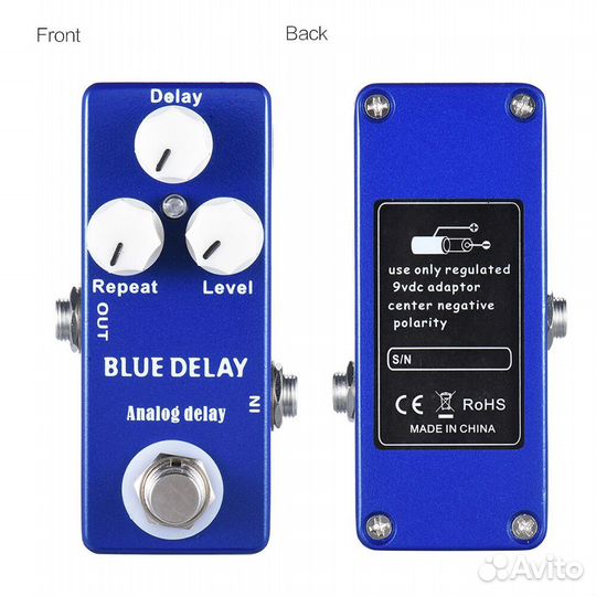 Гитарная педаль Delay