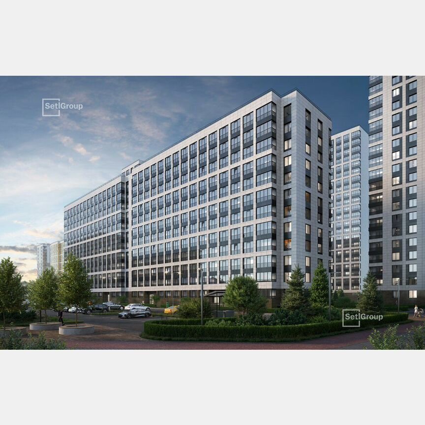 3-к. квартира, 100,6 м², 3/18 эт.