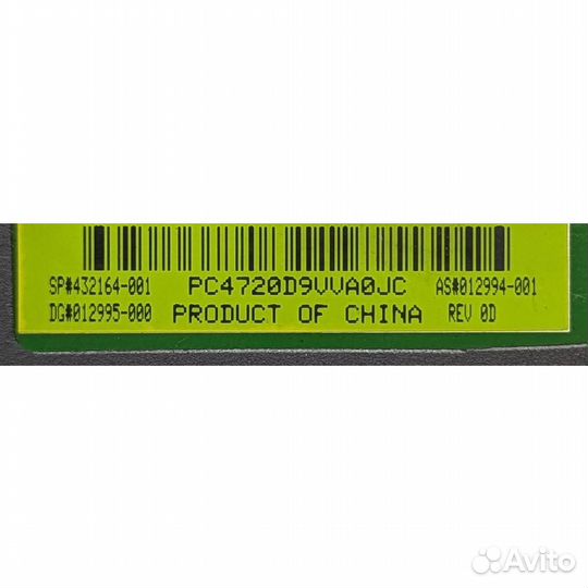 Плата 432164-001, 012994-000, 012994-001, HP ProLi