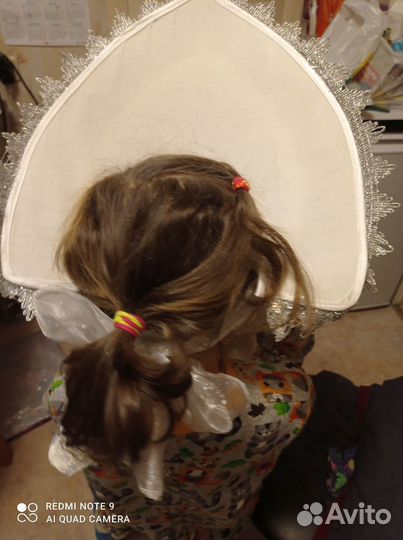 Костюм снегурочки детский 115-140.аренда