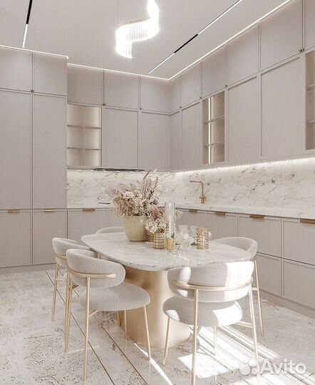 Стильный кухонный гарнитур