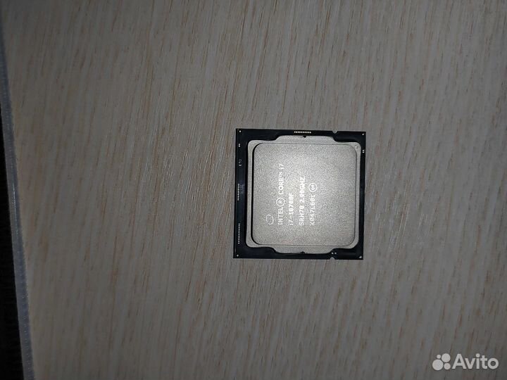 Материнская плата с процессором i710700F