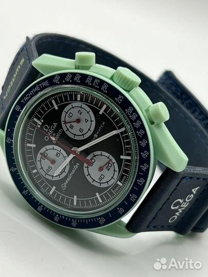 Часы swatch omega Mission on Earth