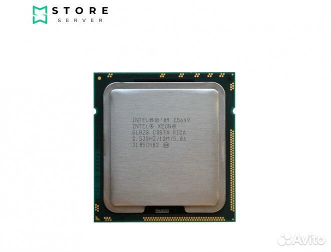 Intel Xeon E5649 (6 ядер, 2.53GHz)
