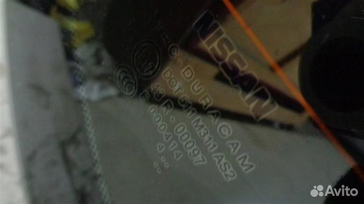 Стекло заднее Nissan Almera G15 2013