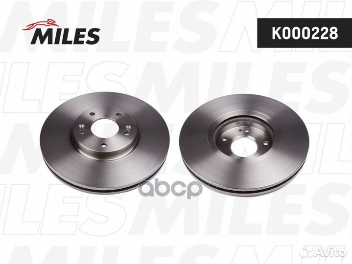 Диск тормозной передний D321мм. hyundai santa F