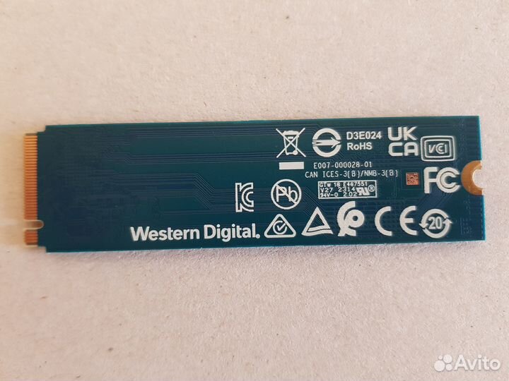 WD Blue SN570 1TB NVMe SSD M.2 2280