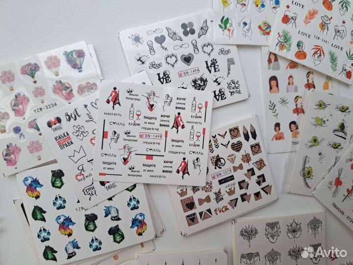 Слайдеры для дизайна ногтей