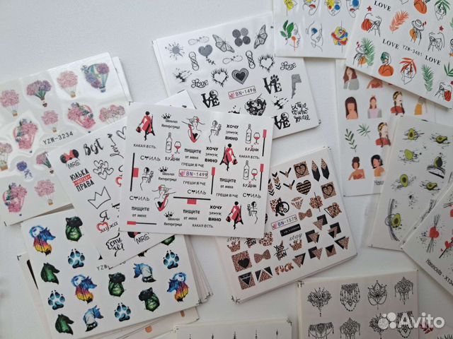 Слайдеры для дизайна ногтей