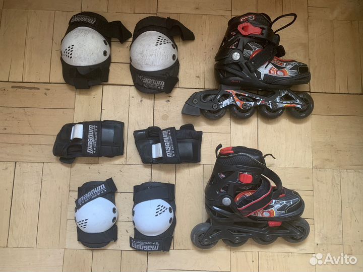 Роликовые конки детские