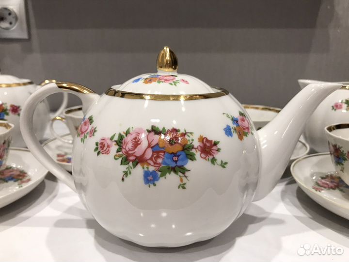 Чайный сервиз Дулево 1986г