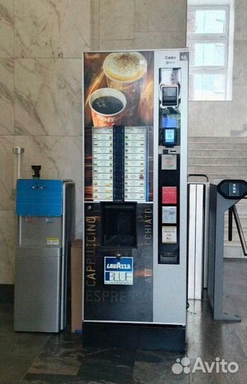 Установка кофейных автоматов и снековых аппаратов