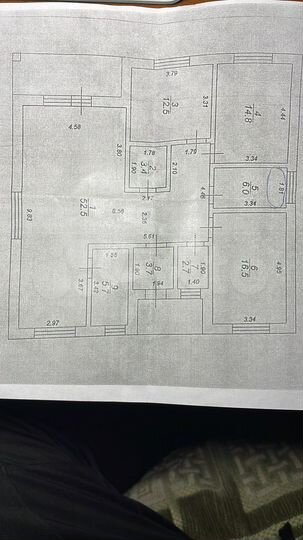 Дом 125 м² на участке 15 сот.