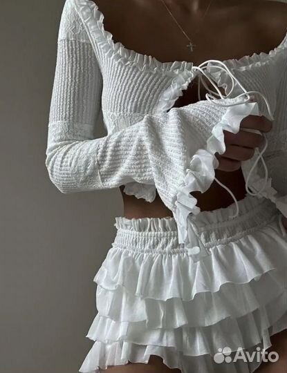 Костюм топ шорты