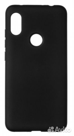 Чехол для Xiaomi Redmi Note 6/6 Pro, пластик, черн