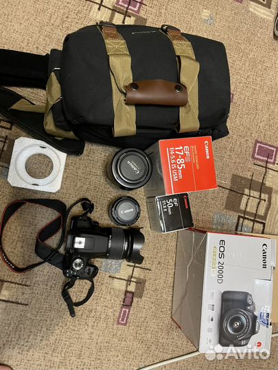 Фотоаппарат canon 2000d